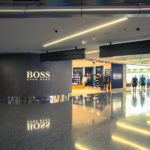 Doha airport terminal shopping area